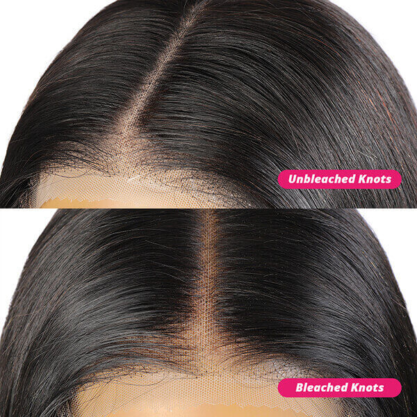 Glueless Wig for Beginners 180% Density Deep Wave 13x4 Lace Front Wig Pre Plucked and Bleached - Image 7