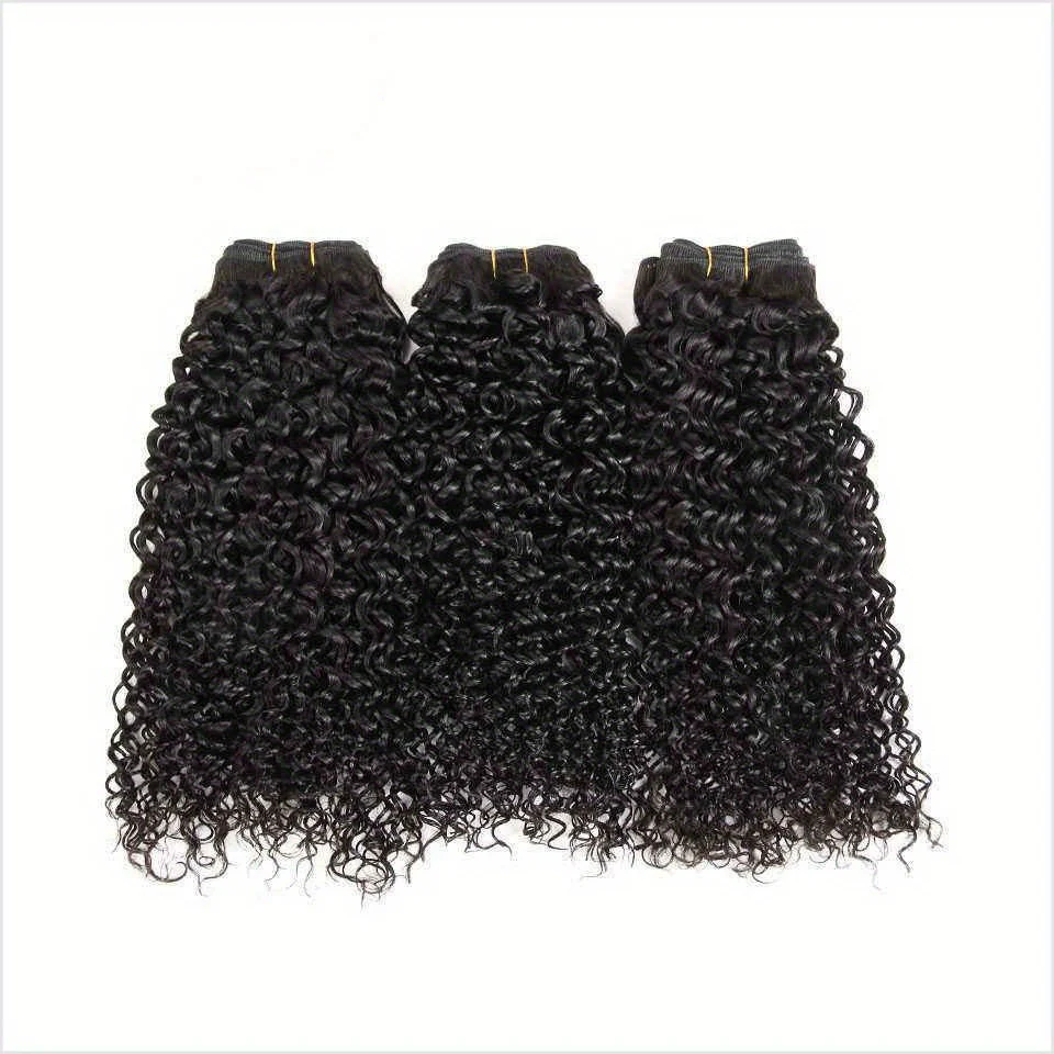Curly Hair Bundles 3 Bundles Indian Hair Human Virgin Hair Weave - Image 3