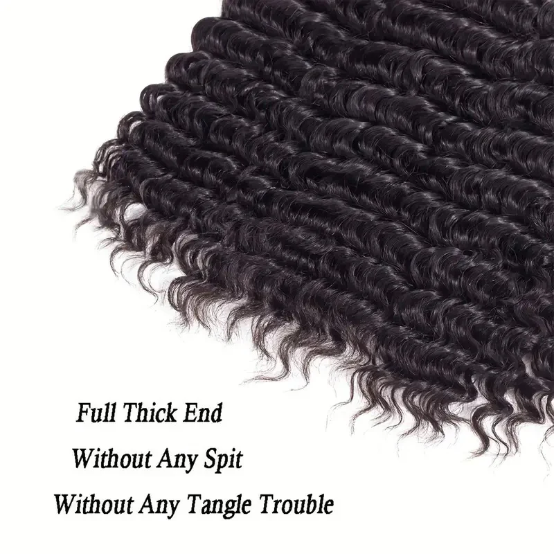 Curly Hair Bundles 3 Bundles Indian Hair Human Virgin Hair Weave - Image 6