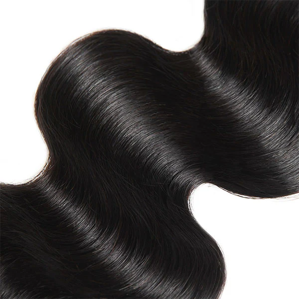 Brazilian Body Wave Hair 360 Lace Frontal with 3 Bundles One More Hair - Image 4