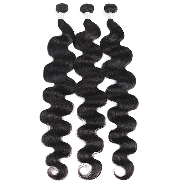Body Wave Hair 3 Bundles With Closure 100% Virgin Human Hair Extensions With 4x4 Lace Closure - Image 4