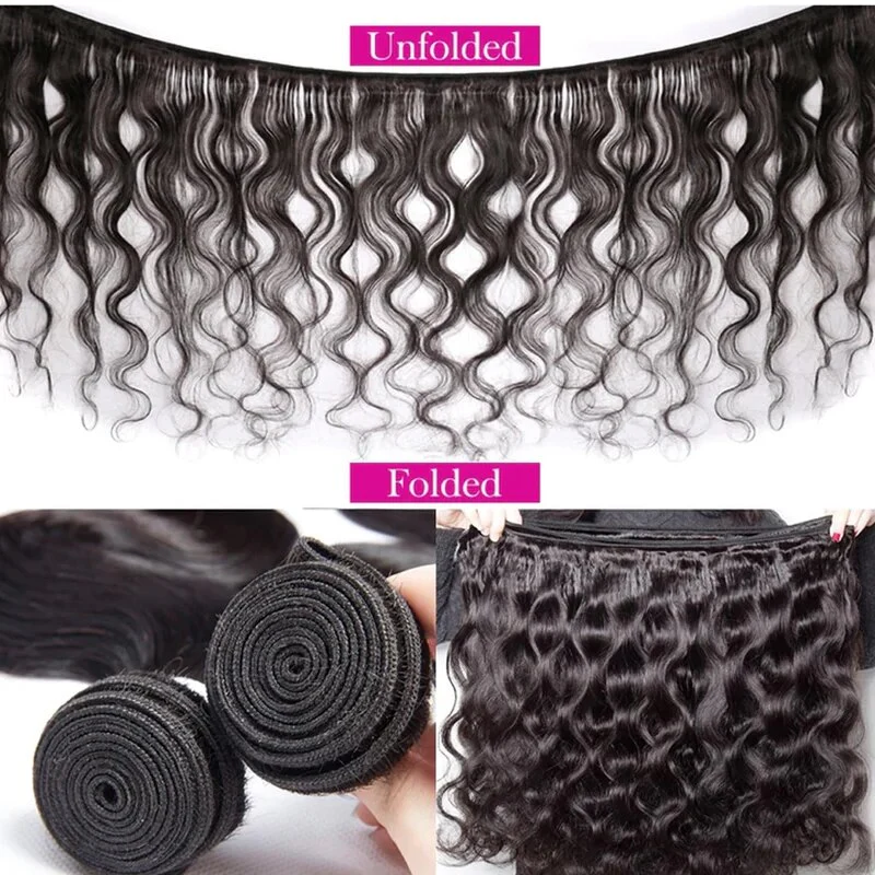 Body Wave Hair 3 Bundles With Closure 100% Virgin Human Hair Extensions With 4x4 Lace Closure - Image 5