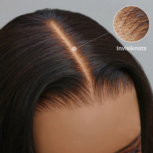 OneMore HD Lace Wig Deep Wave 5x5 Closure Wig Small Head Friendly Bleached Knots Human Hair Wigs - Image 6