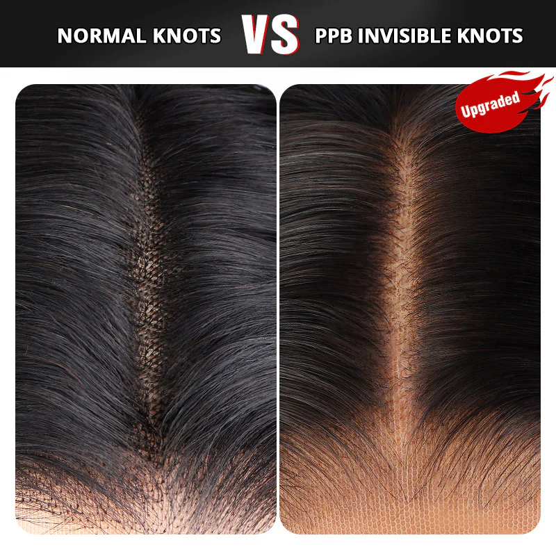 (OneMore Bogo Sale)Pre Bleached & Pre Cut 13x4 Long Lace Frontal Wig - Image 5