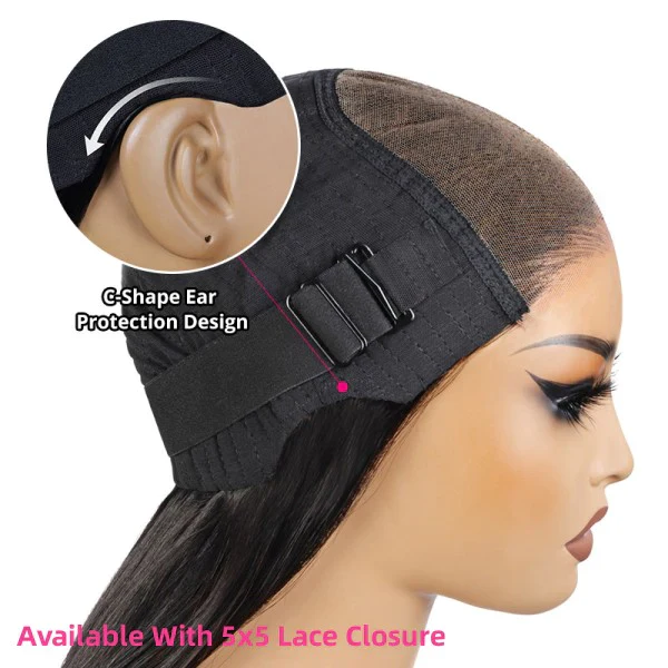 (Prom Sale 50% Off)5x5 Lace Closure Wigs Human Hair Body Wave Wig for Women Pre Plucked Ready to Wear Wig - Image 10