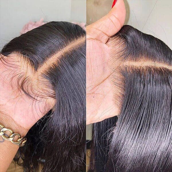 (60% Off Flash Sale)OneMore Hair Glueless Pre Cut Lace Closure Wig Body Wave Wig 40 Inch on Sale - Image 8