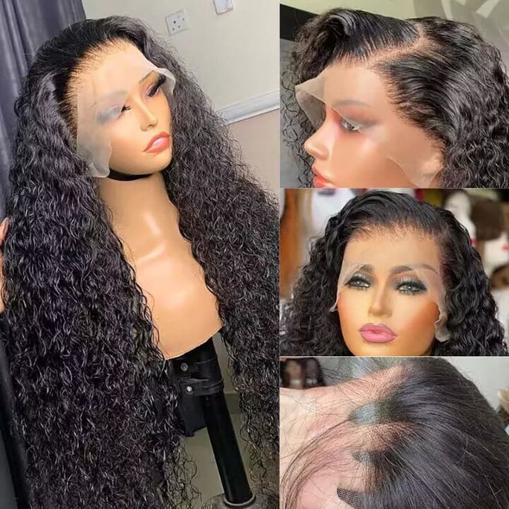 OneMore Flash Sale 55% Off Deep Curly Wig Real Human Hair Wig Glueless Wigs - Image 4
