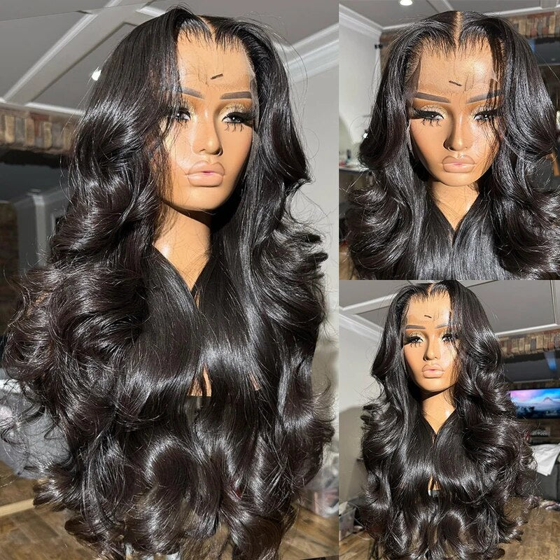Glueless Loose Body Wave Human Hair Wig 13x4 HD Lace Front Wigs Bleached Knots Pre Plucked - Image 7