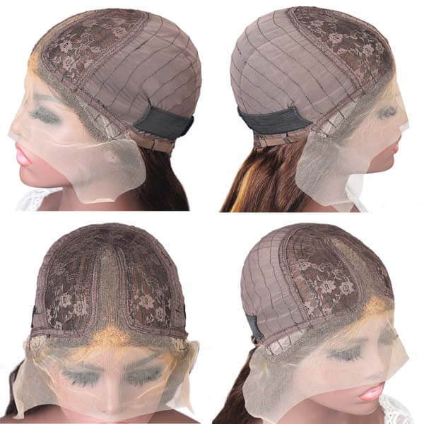 Highlight Straight Hair T Part Lace Front Bob Wig Middle Part Human Hair Bob Wig - Image 7