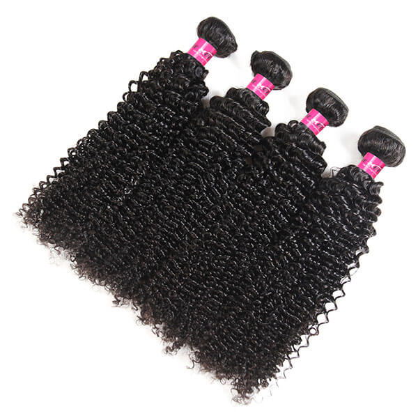 One More Malaysian Curly Human Hair Weave 4 Bundles - Image 4