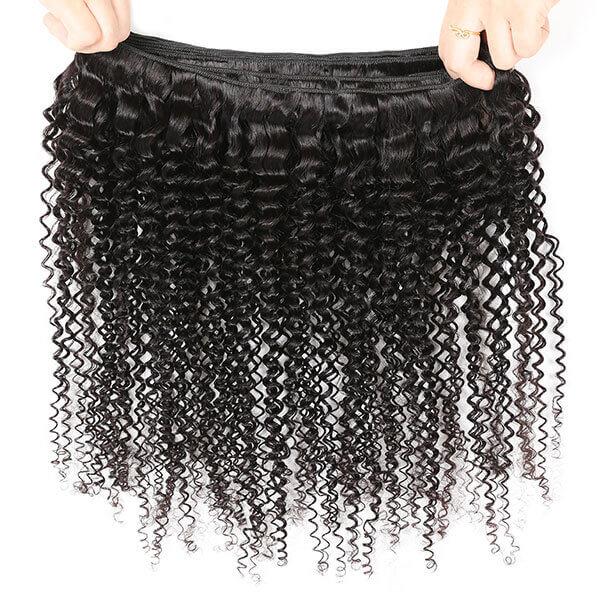 One More Malaysian Curly Human Hair Weave 4 Bundles - Image 5
