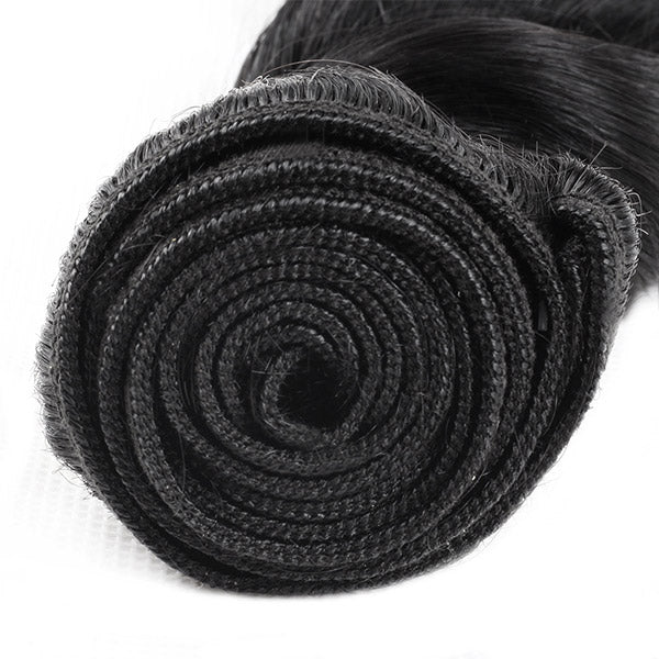 Brazilian Hair Loose Deep Human Hair 4 Bundles with 13*4 Lace frontal - Image 3