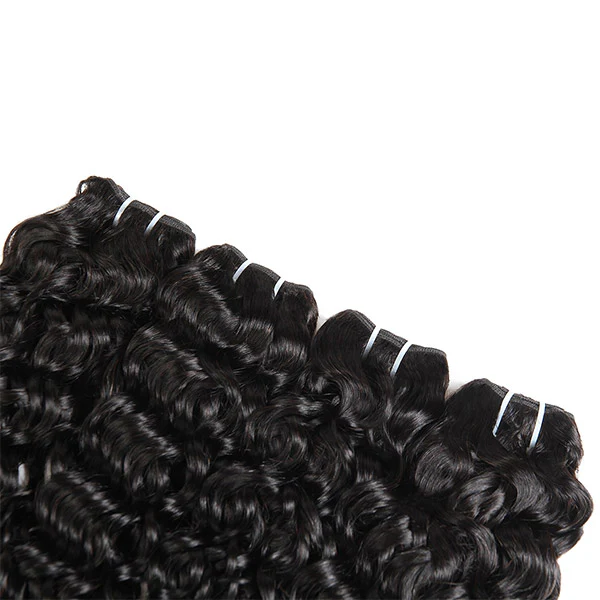 One More Brazilian Water Wave Hair 4 Bundles Human Hair Weave - Image 4