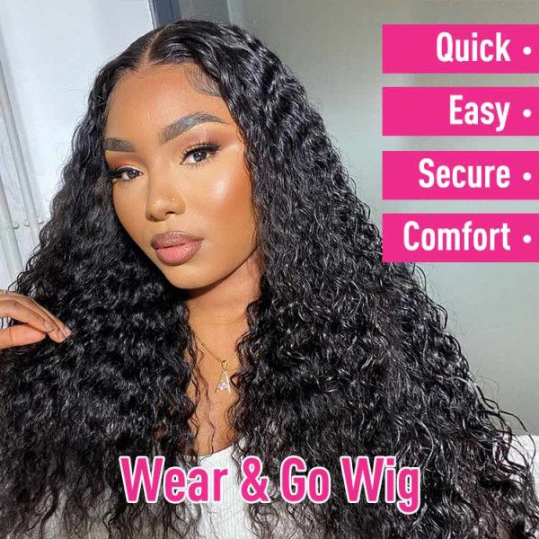 OneMoreHair Black Glueless Wear & Go Wig 5 Pcs Deal - Image 4