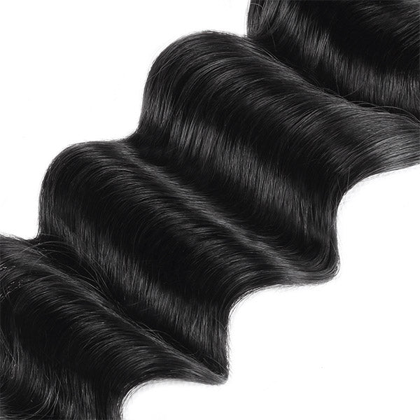 One More Loose Deep Wave Hair 4 Bundles 100% Human Hair Weave - Image 3