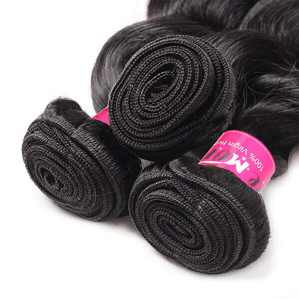 One More Loose Deep Wave Hair 4 Bundles 100% Human Hair Weave - Image 5