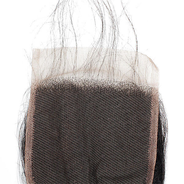 One More 10A Virgin Hair Loose Wave 4 Bundles with 4*4 Lace Closure - Image 3