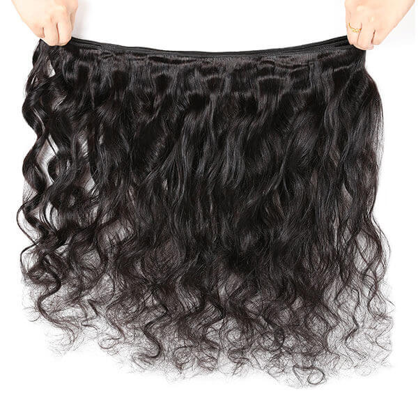 One More Peruvian Loose Wave Hair 3 Bundles with 4x4 Lace Closure - Image 5