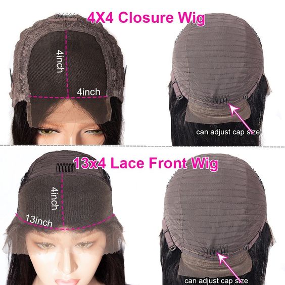 Body Wave Lace Front Wig Swiss Lace Human Hair Wigs Pre Plucked 4x4 Lace Closure Wig 180% density - Image 4