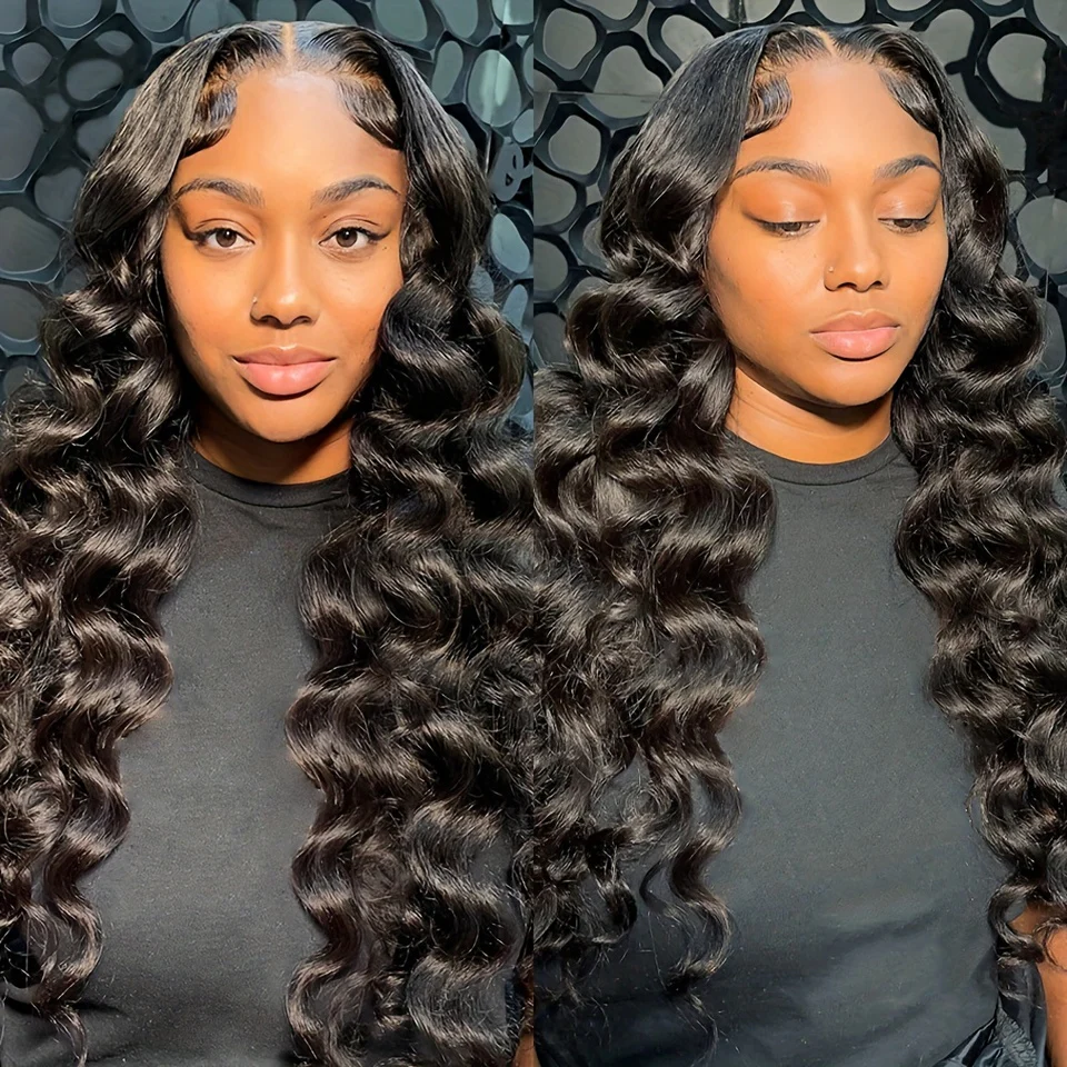 30 Inch HD Lace Wig Loose Deep Wave 13x6 Lace Front Wig Glueless Human Hair Wigs - Image 4