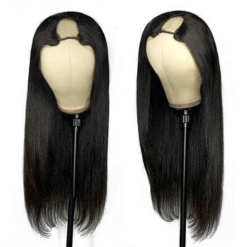 Brazilian Straight Hair U Part Human Hair Wig Full Machine Made Thin Part Wigs For Women - Image 3