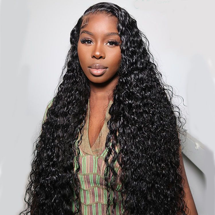 HD Lace Closure Wig Water Wave 6x6 Closure Wig Glueless Lace Human Hair Wigs for Black Women - Image 3